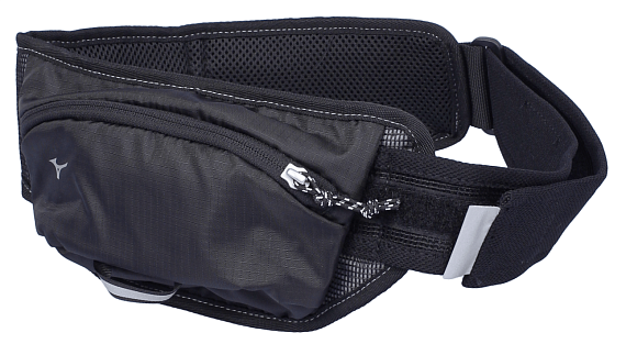 Поясная сумка Mizuno Waist Pouch M Black - Фото 3 большая