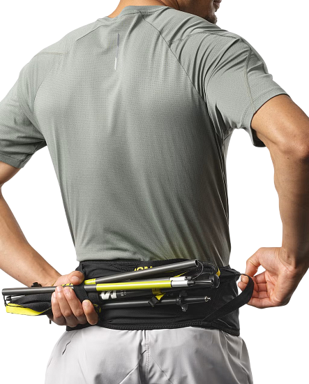 Поясная сумка Salomon High Pulse Black - Фото 8 большая