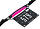 Поясная сумка Enklepp Run Belt Fast Pink - Фото 4 малая