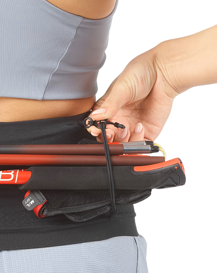 Поясная сумка Salomon Adv Skin Seamless Black/White - Фото 4 большая