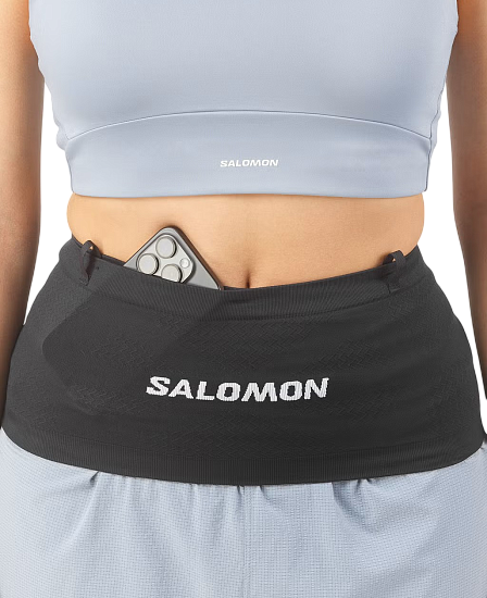 Поясная сумка Salomon Adv Skin Seamless Black/White - Фото 7 большая
