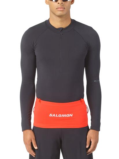 Поясная сумка Salomon Adv Skin Seamless Flame Scarlet/White - Фото 4 большая