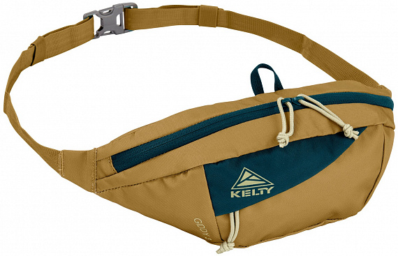 Поясная сумка Kelty Giddy 3 Gold/Reflecting Pond - Фото 1 большая