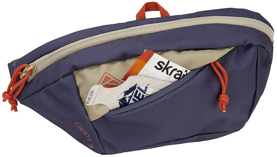 Поясная сумка Kelty Giddy 3 Gold/Reflecting Pond - Фото 2 большая