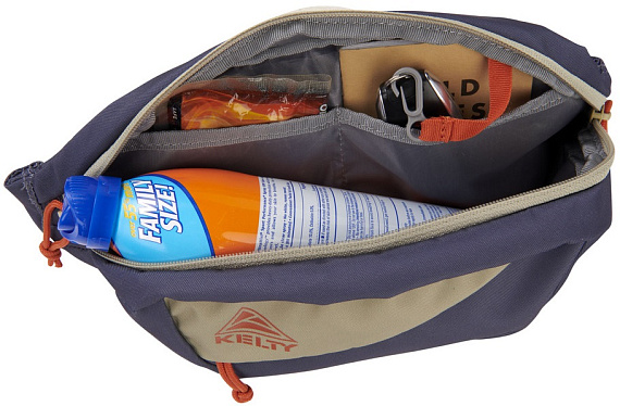 Поясная сумка Kelty Giddy 3 Gold/Reflecting Pond - Фото 3 большая