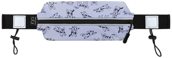 Поясная сумка Enklepp Run Belt Fast Retro Cats - Фото 4 большая