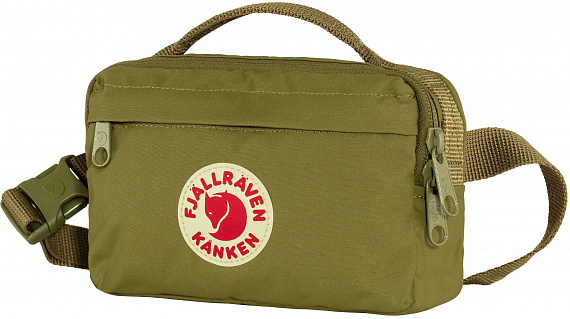 Поясная сумка Fjallraven Kanken Hip Pack Foliage Green - Фото 3 большая