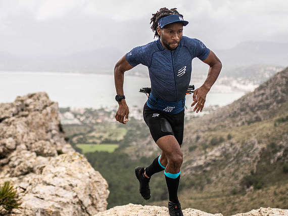 Стартовый пояс Compressport Free Belt Pro Черный - Фото 2 большая