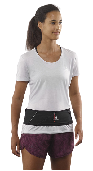 Поясная сумка Salomon Pulse Belt Black - Фото 2 большая