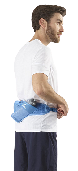 Поясная сумка Salomon Active Belt Marina/Alloy - Фото 3 большая