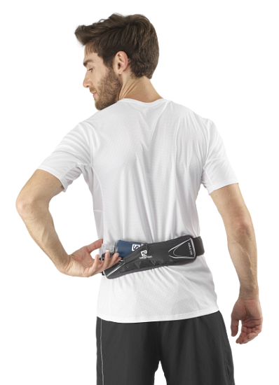 Поясная сумка Salomon Agile 250 Set Belt Ebony - Фото 3 большая