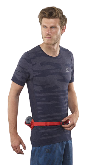 Поясная сумка Salomon Active Belt Valiant Poppy/Red Dahli - Фото 2 большая