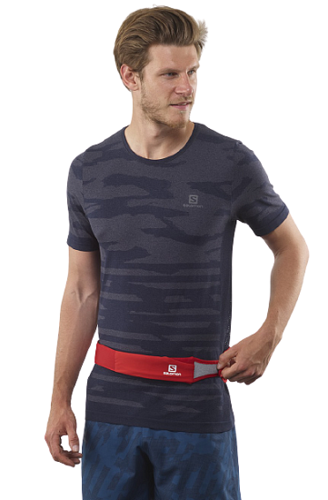 Поясная сумка Salomon Agile 250 Set Belt Goji Berry - Фото 2 большая