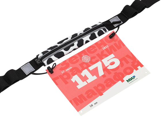 Поясная сумка Enklepp Run Belt Fast Cow - Фото 3 большая