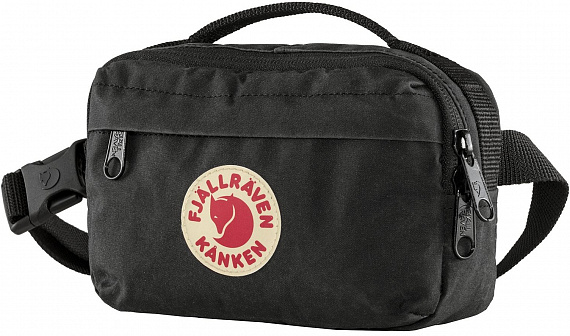 Поясная сумка Fjallraven Kanken Hip Pack Black - Фото 2 большая