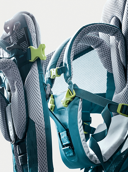 Рюкзак-переноска Deuter Kid Comfort Active SL Denim - Фото 3 большая