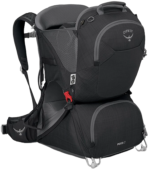 Переноска Osprey Poco Lt Black - Фото 1 большая