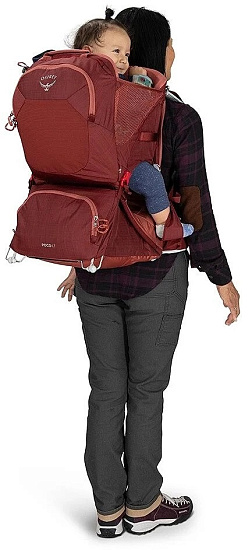 Переноска Osprey Poco Lt Black - Фото 6 большая