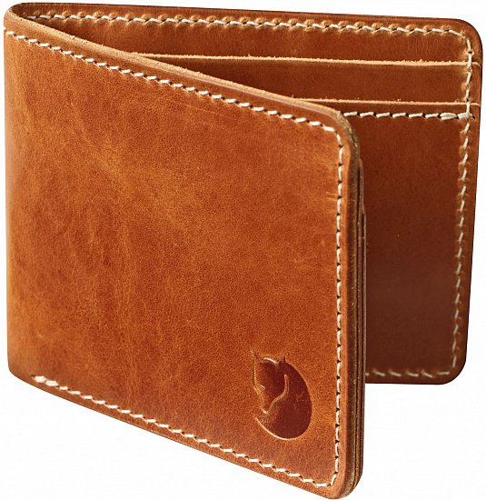 Кошелек Fjallraven Ovik Leather Cognac - Фото 1 большая