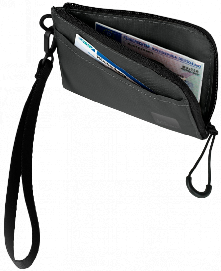 Кошелёк Jack Wolfskin Wandermood Granite Black - Фото 2 большая