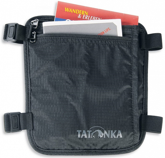 Кошелек Tatonka Skin Secret Black - Фото 3 большая