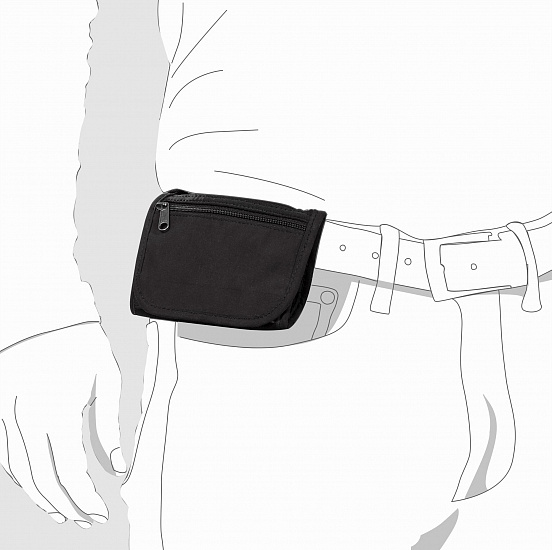 Кошелек Jack Wolfskin Organizer Dusty Grey - Фото 6 большая