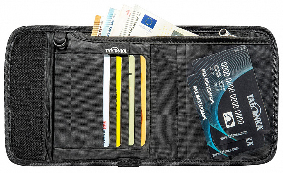 Кошелек Tatonka Euro Wallet Navy - Фото 6 большая