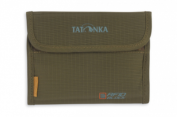 Кошелек Tatonka Euro Wallet Rfid Olive - Фото 1 большая