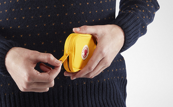 Кошелек Fjallraven Kanken Card Navy - Фото 4 большая