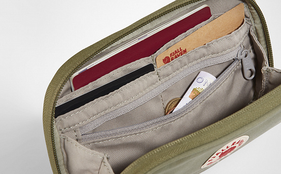 Кошелек Fjallraven Kanken Travel Wallet Navy - Фото 4 большая
