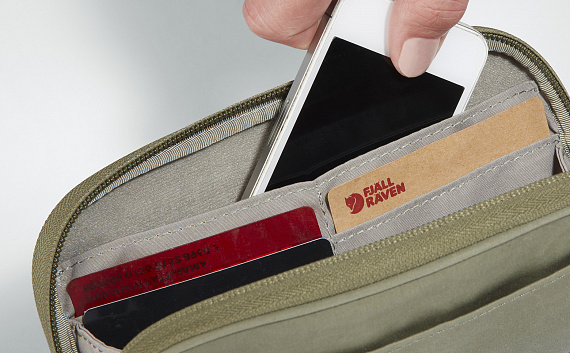 Кошелек Fjallraven Kanken Travel Wallet Navy - Фото 6 большая