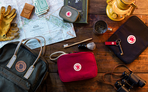 Кошелек Fjallraven Kanken Travel Wallet Navy - Фото 8 большая