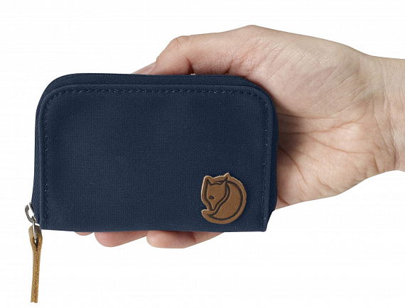 Кошелек Fjallraven Zip Card Holder Navy - Фото 3 большая