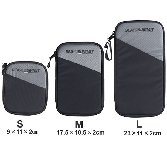 Кошелек Sea to Summit Travel Wallet RFID Small Black - Фото 2 большая