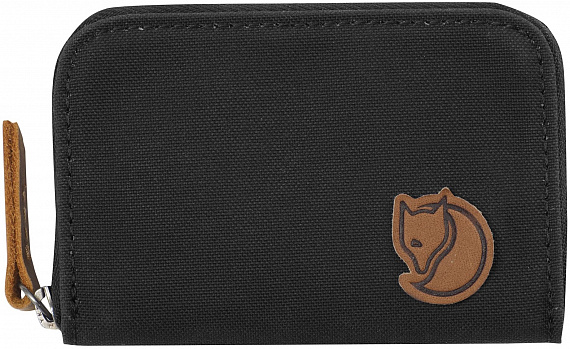 Кошелек Fjallraven Zip Card Holder Dark Grey - Фото 1 большая