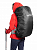 Накидка на рюкзак Tatonka Rain Cover 40-55 Red Orange - Фото 8 малая