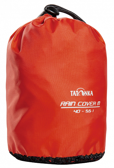 Накидка на рюкзак Tatonka Rain Cover 40-55 Red Orange - Фото 2 большая