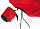 Накидка на рюкзак Tatonka Rain Flap M Red - Фото 5 малая