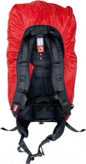 Накидка на рюкзак Tatonka Rain Flap M Red - Фото 2 большая