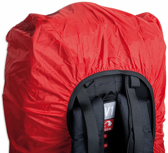 Накидка на рюкзак Tatonka Rain Flap M Red - Фото 3 большая
