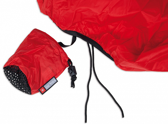Накидка на рюкзак Tatonka Rain Flap M Red - Фото 5 большая
