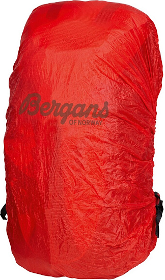 Накидка на рюкзак Bergans Raincover M Red - Фото 1 большая