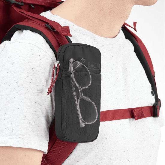 Карман на рюкзак Bach Padded Shoulder Black - Фото 2 большая