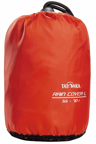 Накидка на рюкзак Tatonka Rain Cover 55-70 Red Orange - Фото 2 большая