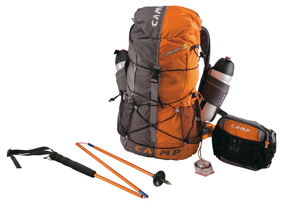 Держатель бутылки для рюкзака Camp Bottle Holder Orange - Фото 4 большая