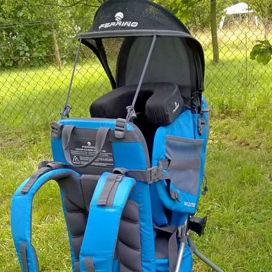Подушка Ferrino Baby Carrier Headrest Cushion Black - Фото 2 большая