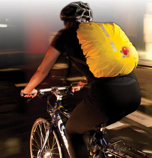 Чехол на рюкзак Sea to Summit Cycling Pack Cover X-Small Yellow - Фото 2 большая