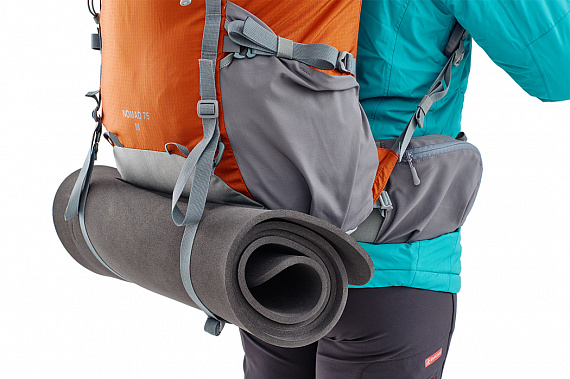 Съемные нижние затяжки Bask Nomad Dark Grey (2 шт.) - Фото 2 большая