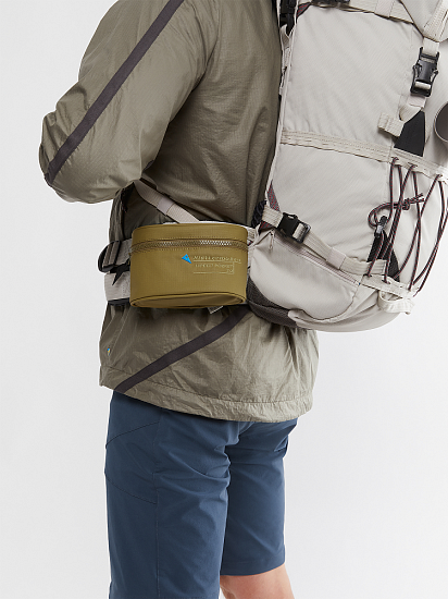 Карман на рюкзак Klattermusen Hipbelt Pocket 2.0 Meadow Green - Фото 3 большая