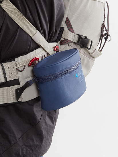 Карман на рюкзак Klattermusen Hipbelt Pocket 2.0 Monkshood Blue - Фото 2 большая